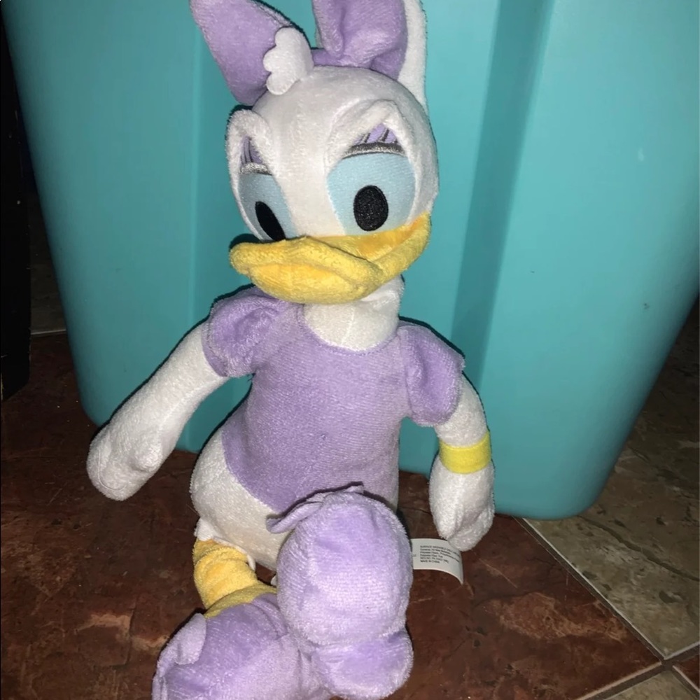 Disney Mickey Mouse Daisy Duck plush is 15 inches